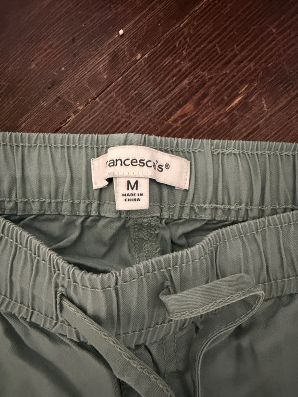 Women’s Casual Drawstring Jogger Pants - Sage Green